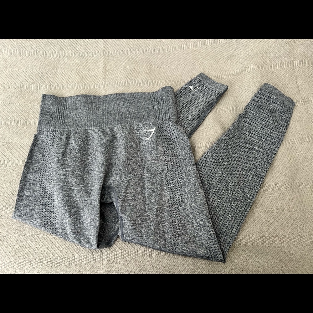Gymshark vital seamless leggings- gray.